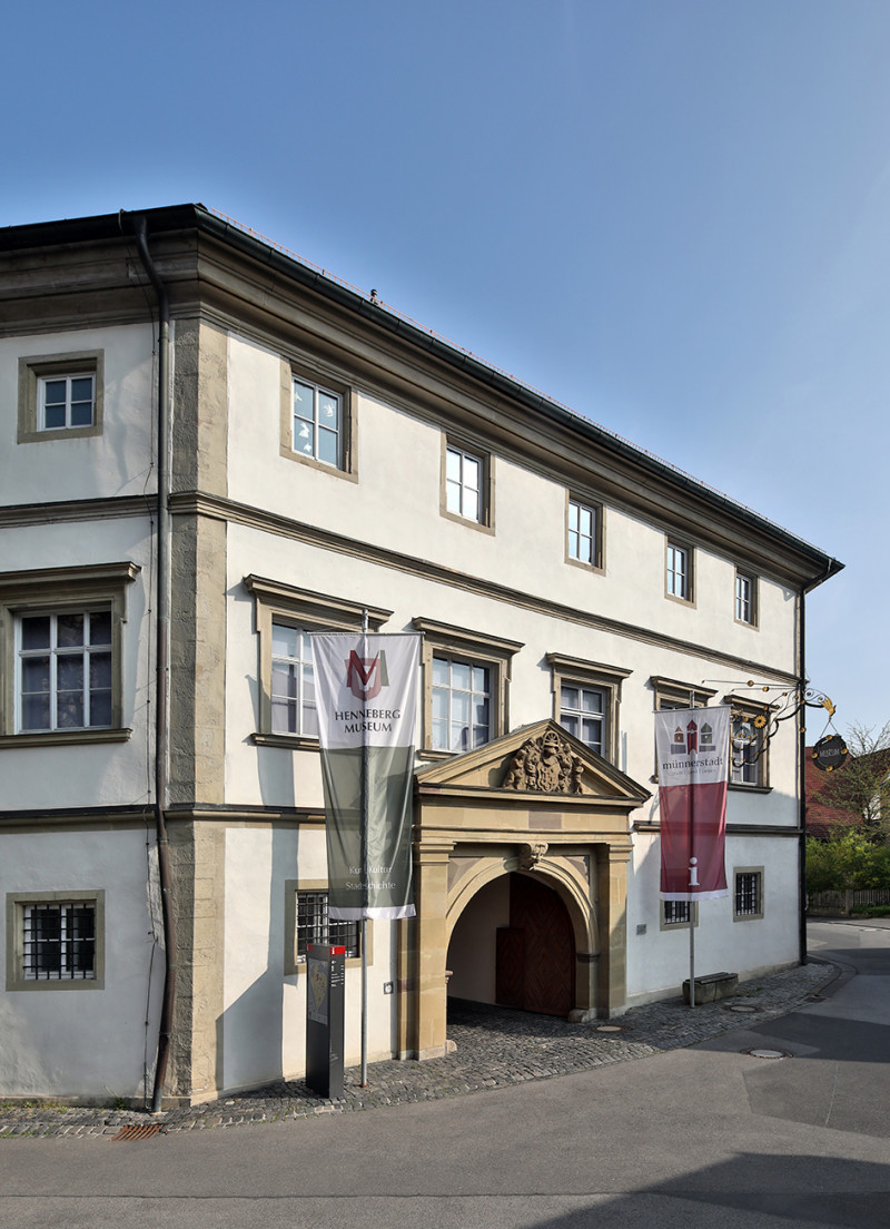 Ansicht des Henneberg-Museums in M&uuml;nnerstadt